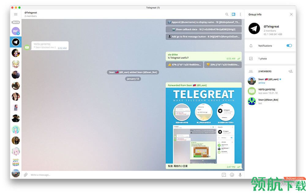 关于Telegramweb网页版的信息