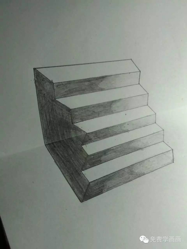 3d立体画简单入门梯子怎么画-3d立体画简单入门梯子怎么画视频
