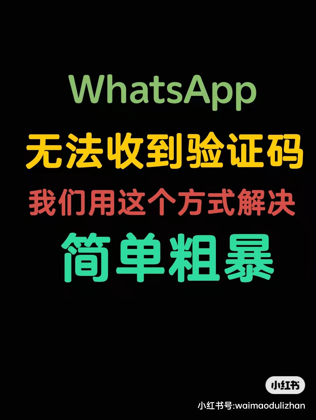 下载whatsapp怎么用不了-为什么whatsapp下载了打不开