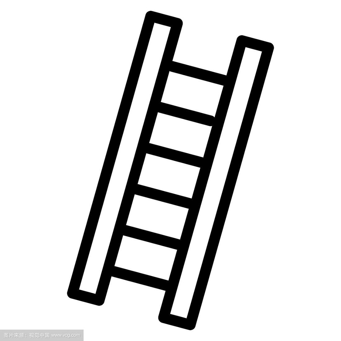 梯子怎么画简单漂亮-梯子怎么画简单漂亮图片