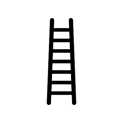 梯子图片简笔画可爱版-梯子图片简笔画可爱版大全