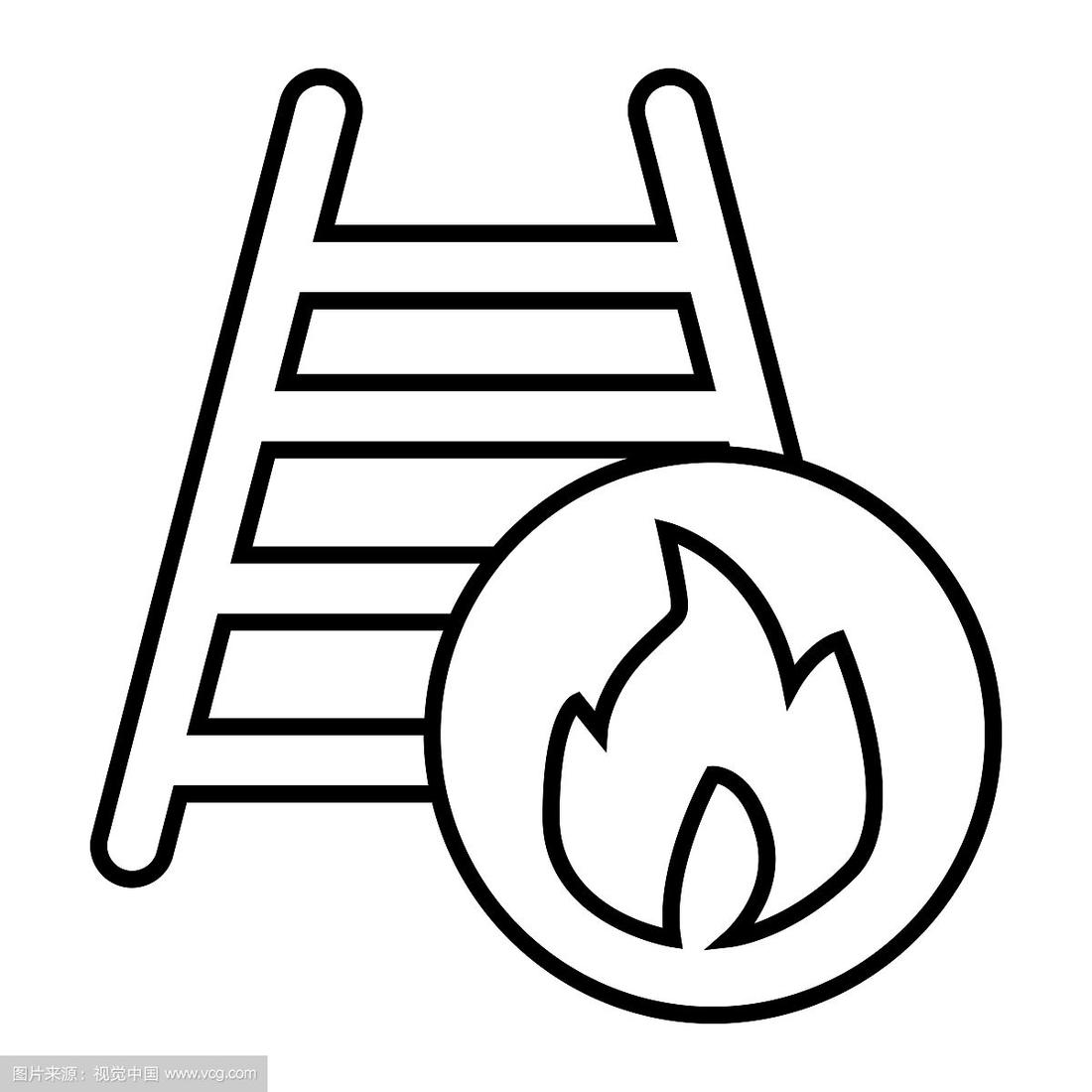 简笔画梯子的画法图片大全-简笔画梯子的画法图片大全大图
