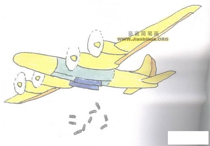 100架飞机简笔画-100架飞机简笔画怎么画